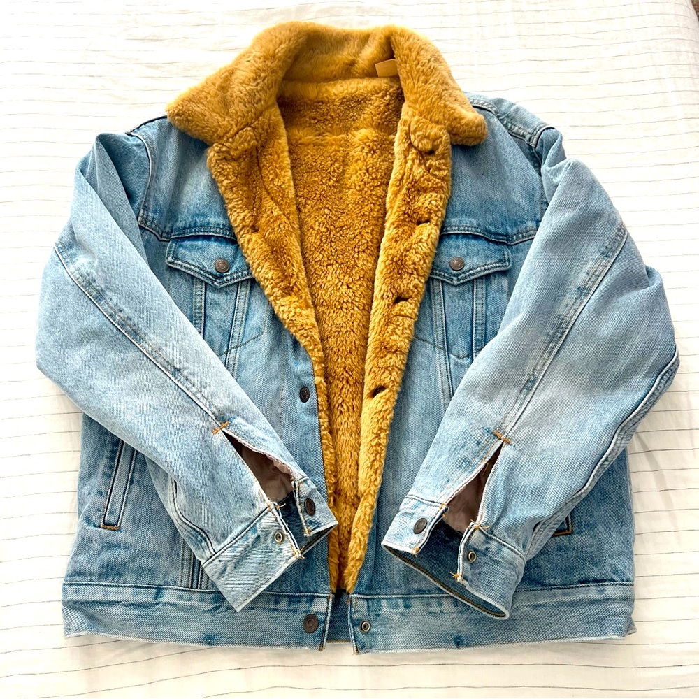Levi’s reversible trucker jacket.